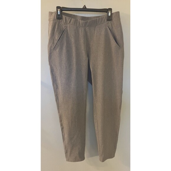 Lukka Lightweight Womens Gray Pull On Athleisure Casual Pants Size Medium - Picture 1 of 8